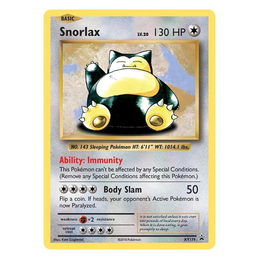 Snorlax (XYPR 179)