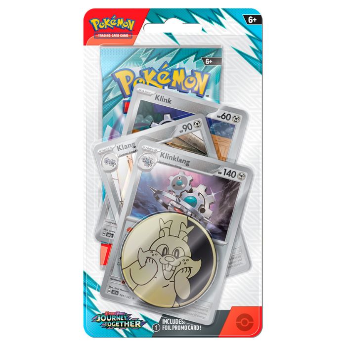 Pokémon TCG: Journey Together Premium Checklane Blister - Klinklang