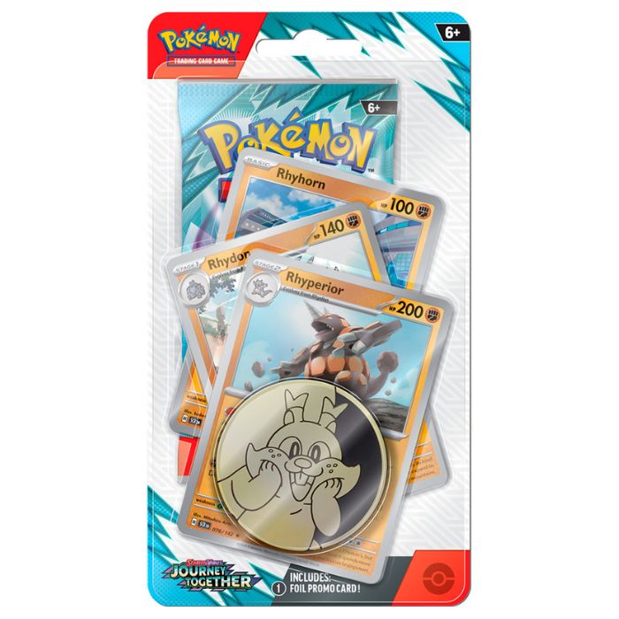 Pokémon TCG: Journey Together Premium Checklane Blister - Rhyperior