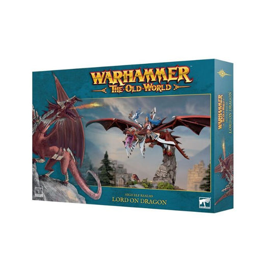 High Elf Realms Lord on Dragon