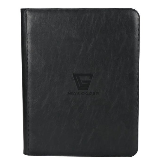 Gemloader - Premium toploader fit collector's binder - Black [216 pockets 3X3]