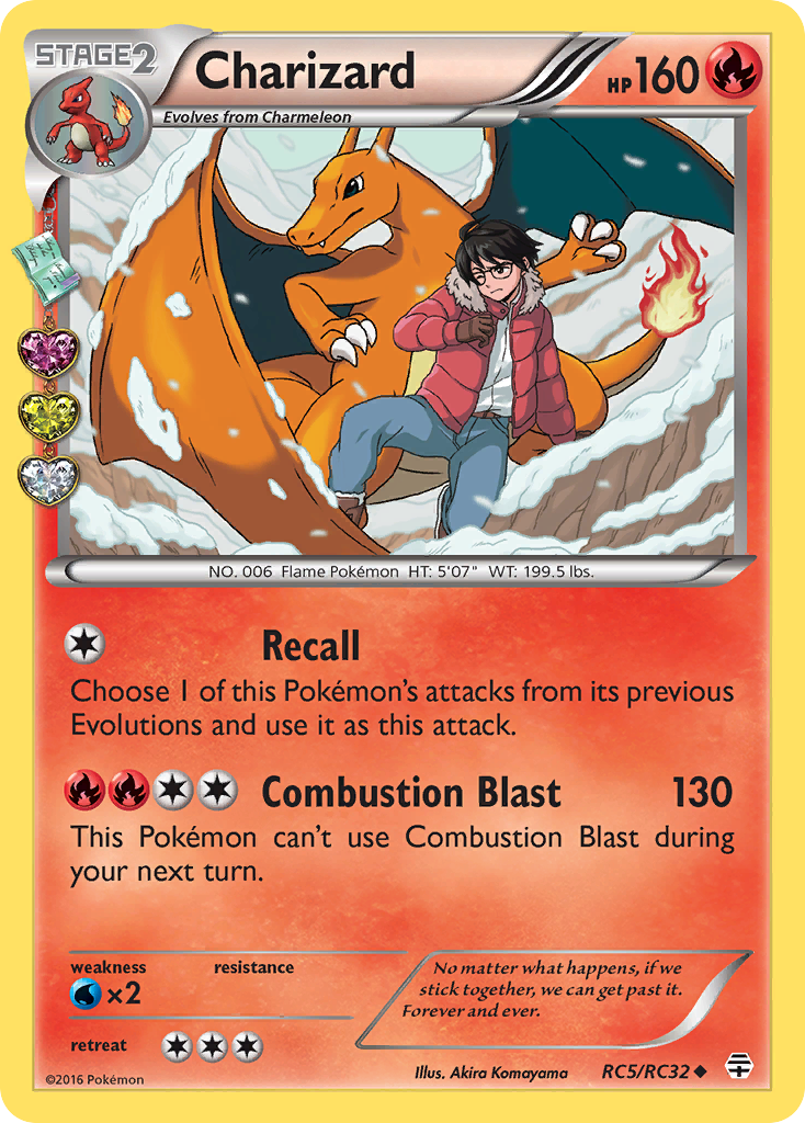 Charizard - Generations - RC5/RC32 - Holofoil
