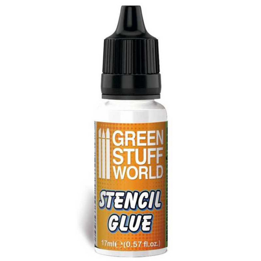 Repositionable Stencil Glue