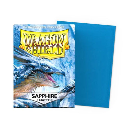 Dragon Shield - Sapphire Matte Sleeves (100 Sleeves)