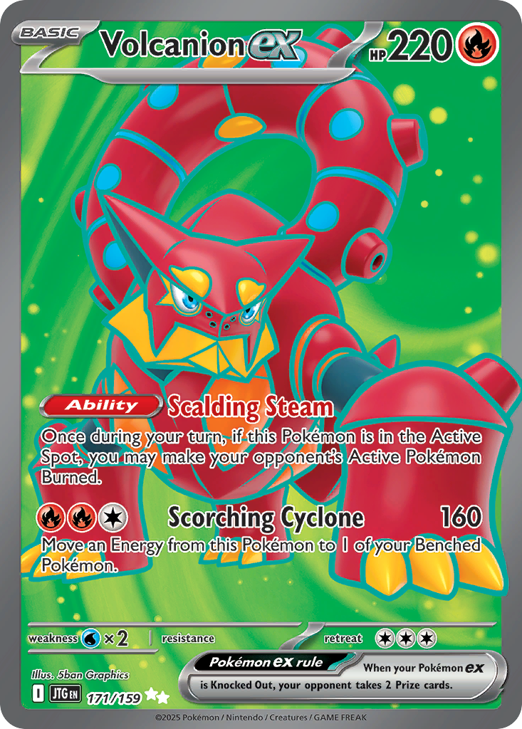 Volcanion ex - Journey Together - 171/159 - Holofoil