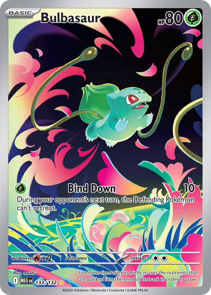 Bulbasaur - Mega Evolution - 133/132 - Holofoil
