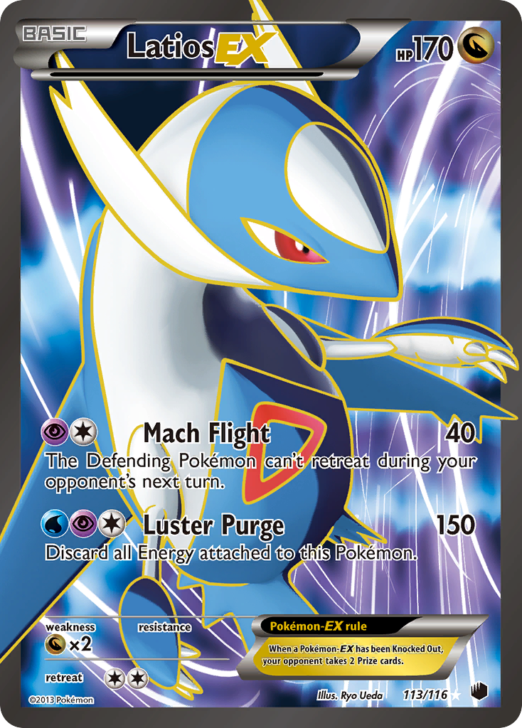 Latios-EX - Plasma Freeze - 113/116 - Holofoil