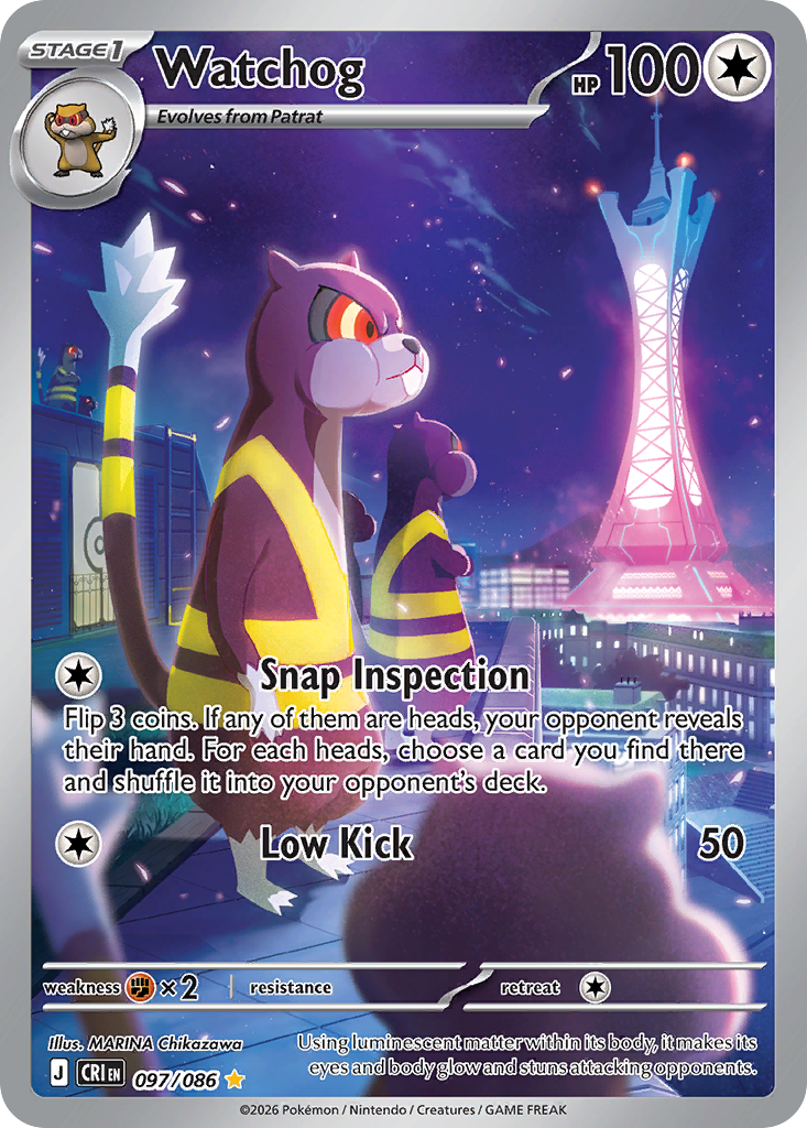 Watchog - Chaos Rising - 097/086 - Holofoil
