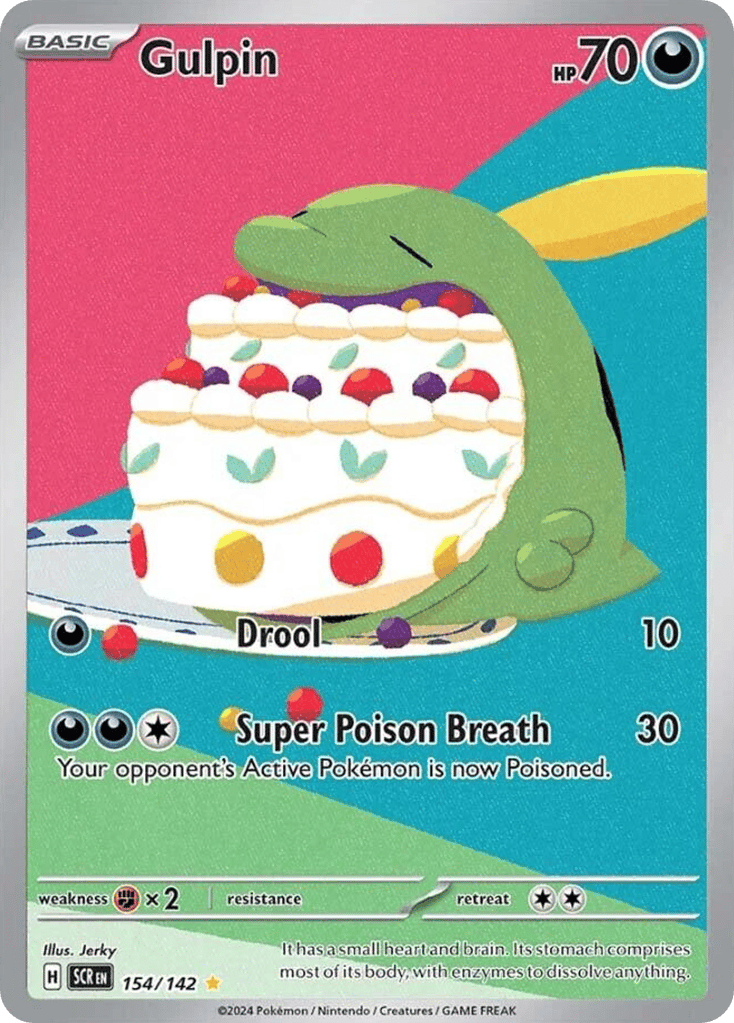 Gulpin - Stellar Crown - 154/142 - Holofoil