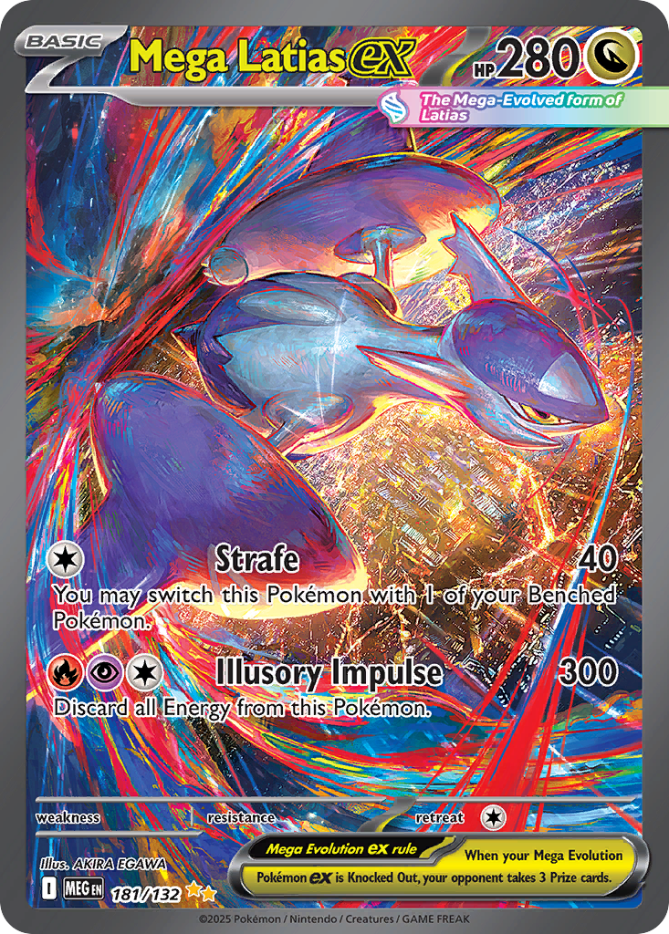 Mega Latias ex - Mega Evolution - 181/132 - Holofoil