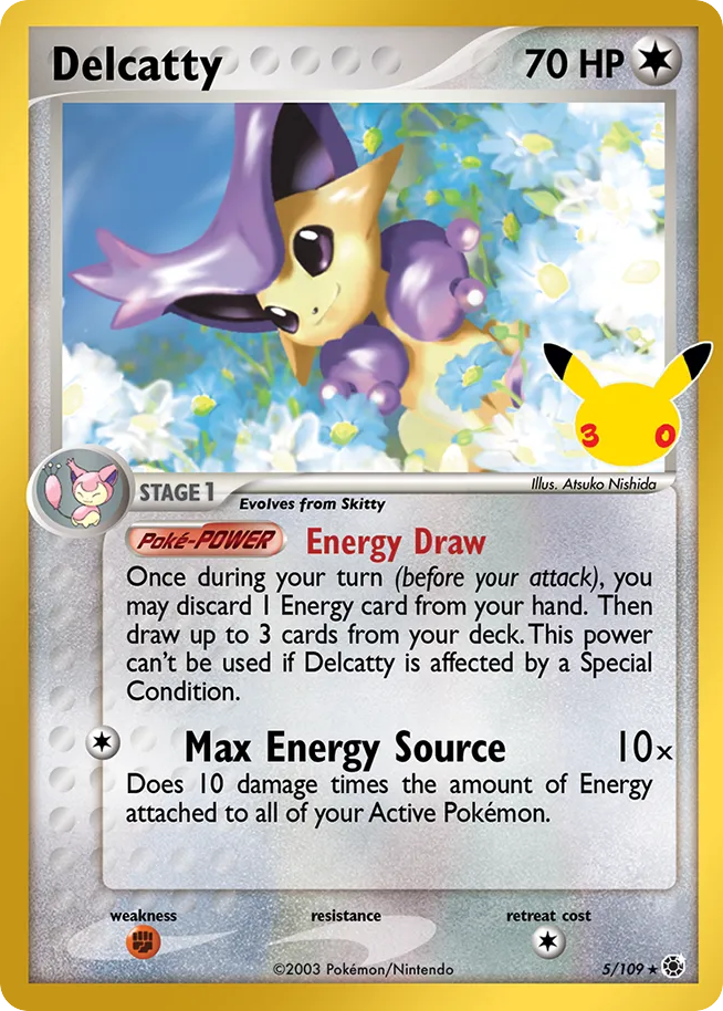 Delcatty - 30th Celebration: Classic Collection - 5/109 - Holofoil