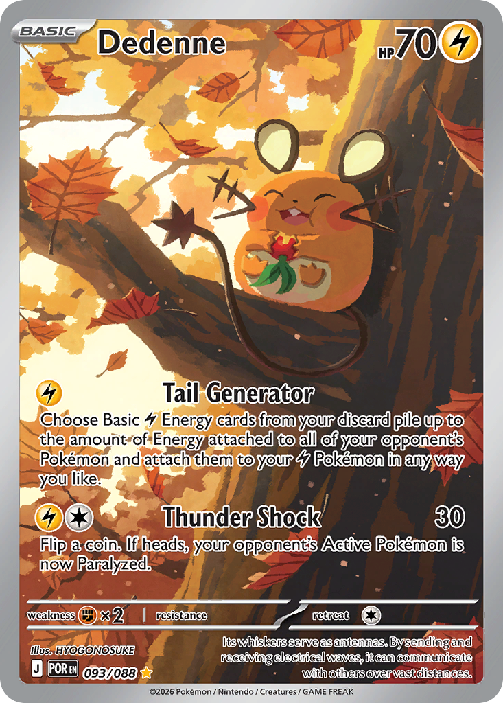 Dedenne - Perfect Order - 093/088 - Holofoil