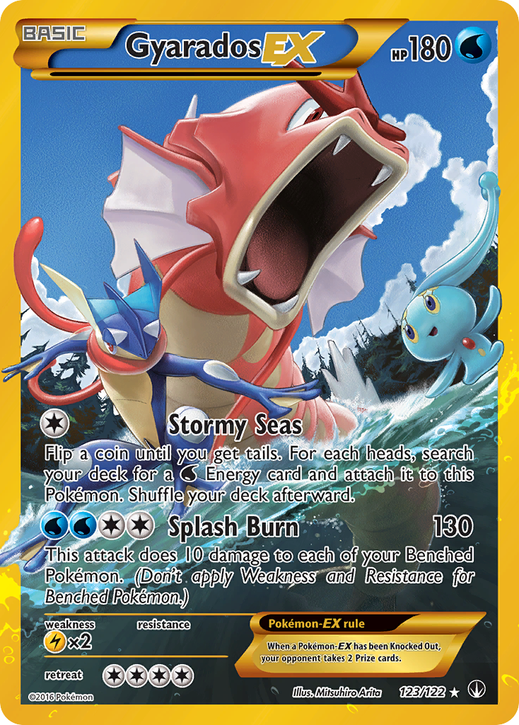 Gyarados-EX - BREAKpoint - 123/122 - Holofoil