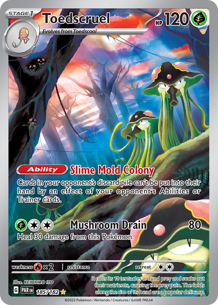 Toedscruel - Paradox Rift - 185/182 - Holofoil