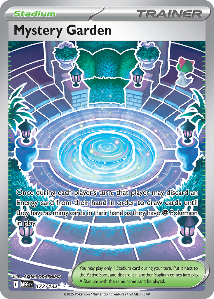 Mystery Garden - Mega Evolution - 172/132 - Holofoil