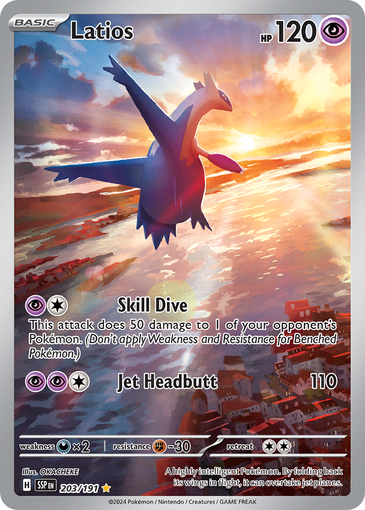 Latios - Surging Sparks - 203/191 - Holofoil
