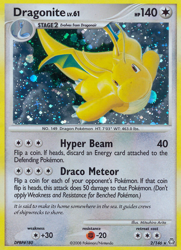 Dragonite - Legends Awakened - 2/146 - Reverse Holofoil