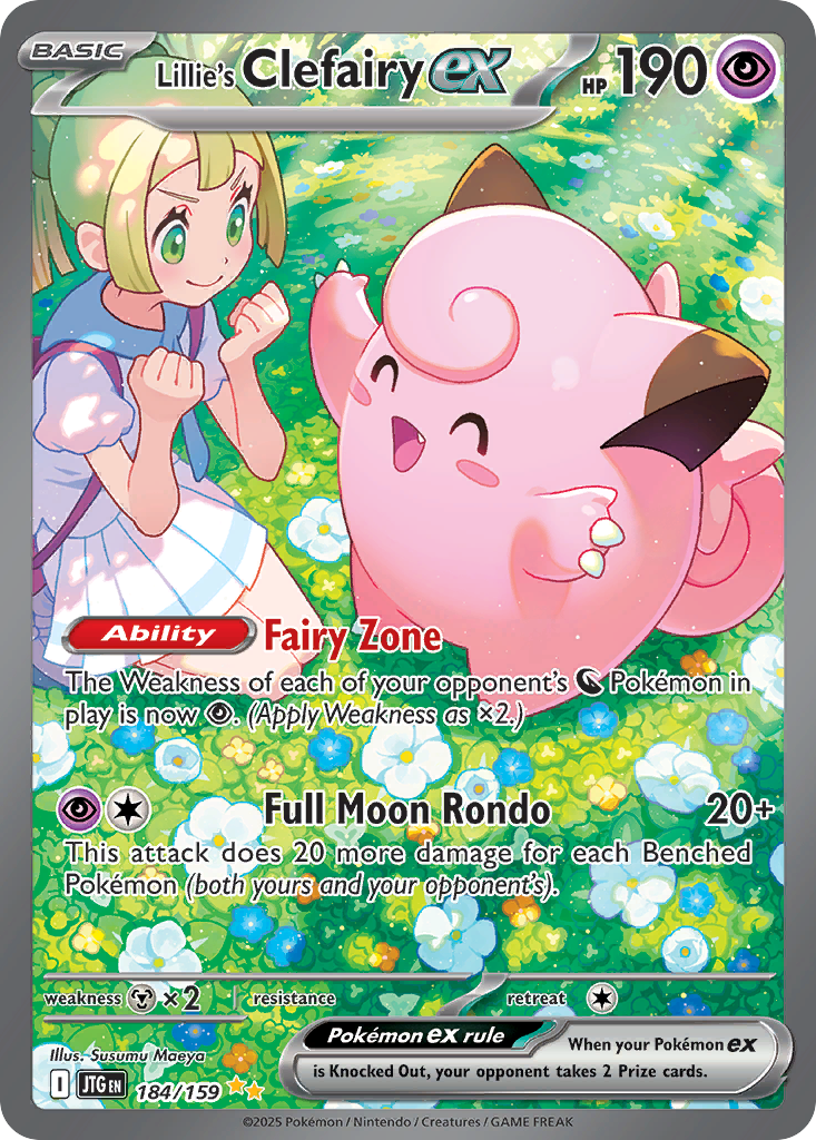 Lillie's Clefairy ex - Journey Together - 184/159 - Holofoil