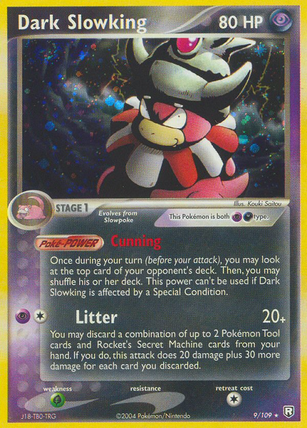 Dark Slowking - Team Rocket Returns - 9/109 - Holofoil