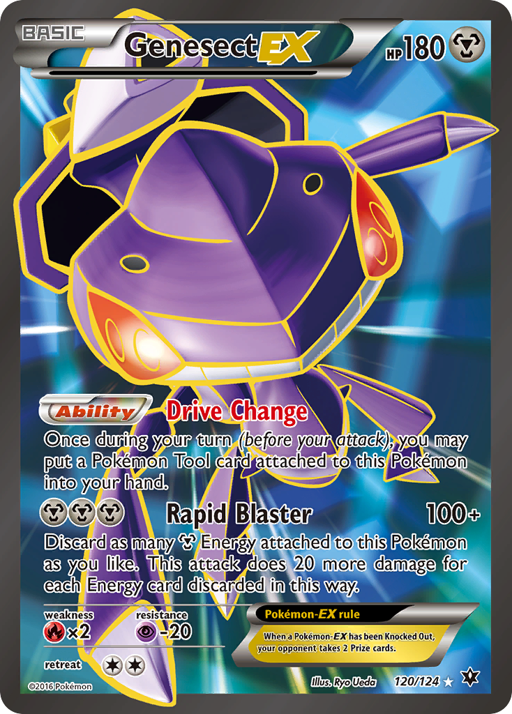 Genesect-EX - Fates Collide - 120/124 - Holofoil