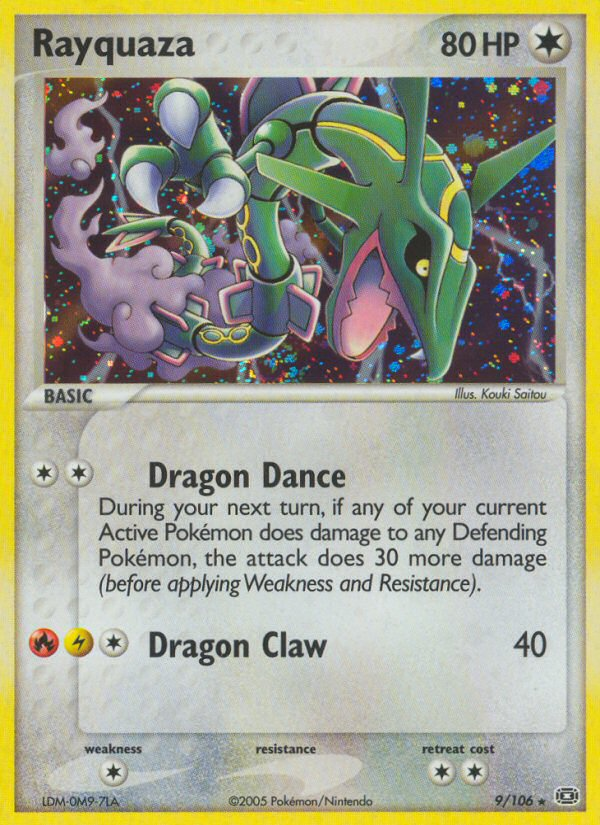 Rayquaza - Emerald - 9/106 - Holofoil