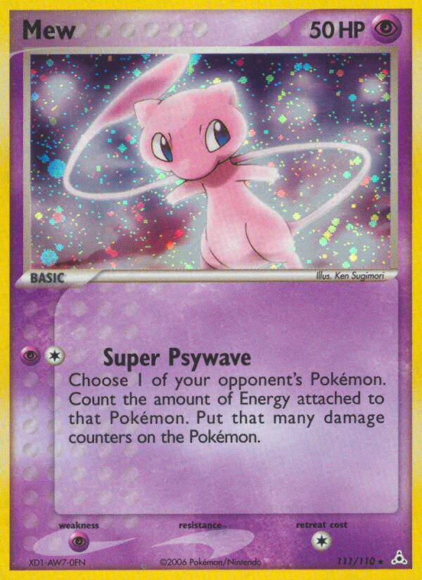 Mew - Holon Phantoms - 111/110 - Holofoil