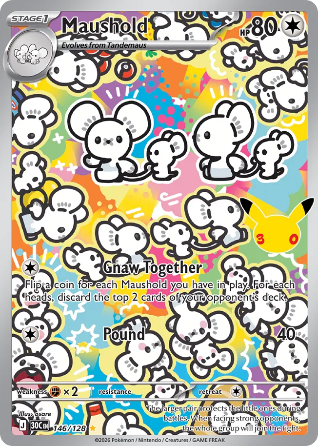 Maushold - 30th Celebration - 146/128 - Holofoil