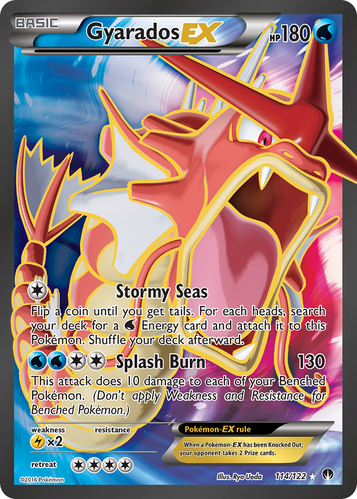 Gyarados-EX - BREAKpoint - 114/122 - Holofoil