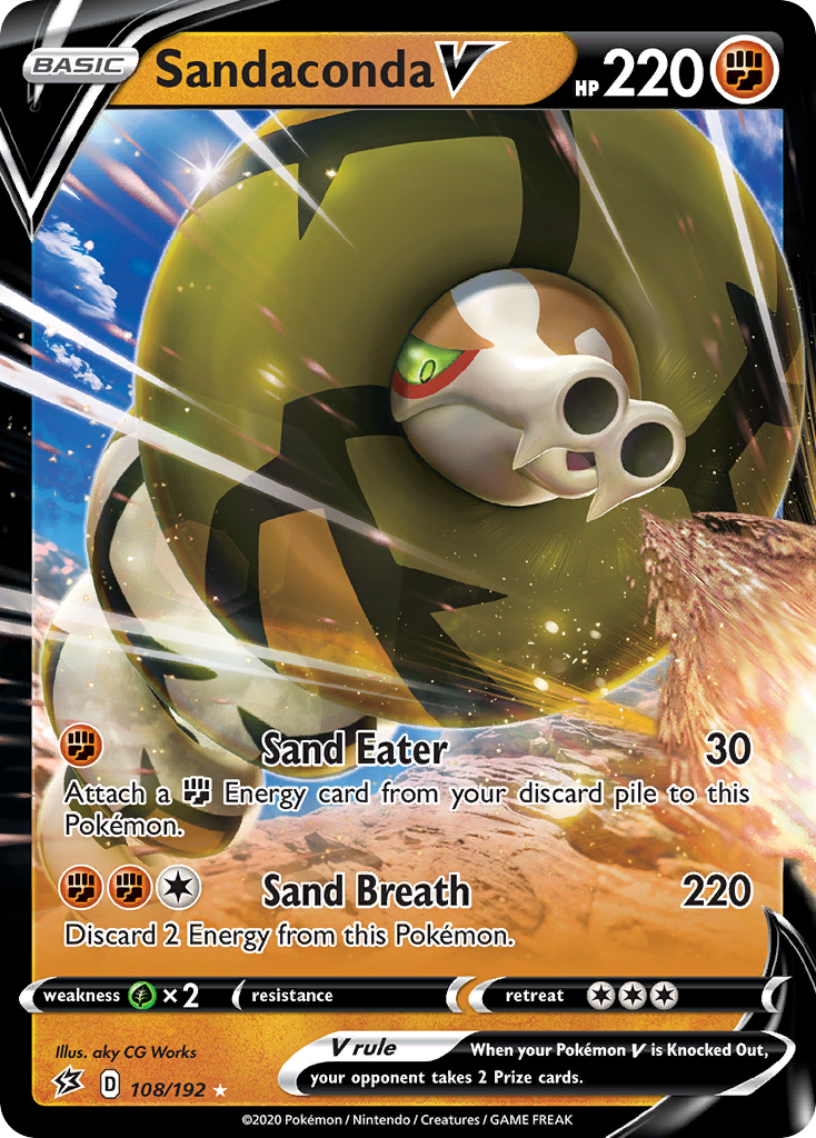 Sandaconda V - Rebel Clash - 108/192 - Holofoil