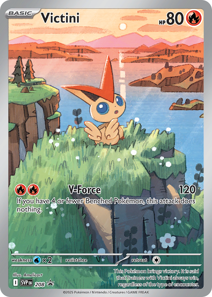 Victini - Scarlet & Violet Black Star Promos - 208 - Holofoil