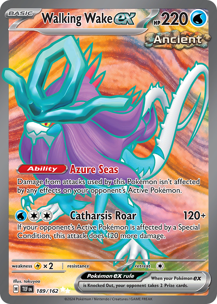 Walking Wake ex - Temporal Forces - 189/162 - Holofoil