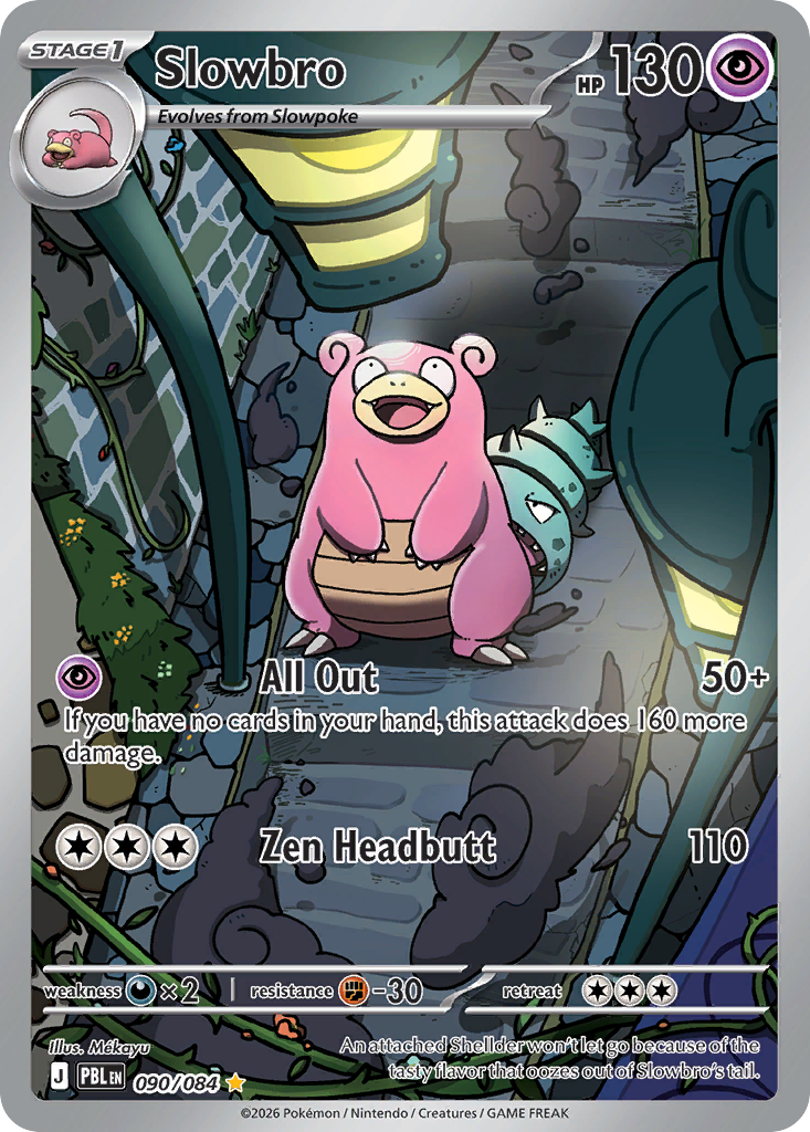 Slowbro - Pitch Black - 090/084 - Holofoil