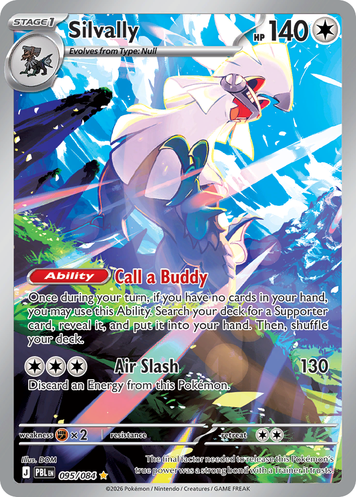 Silvally - Pitch Black - 095/084 - Holofoil