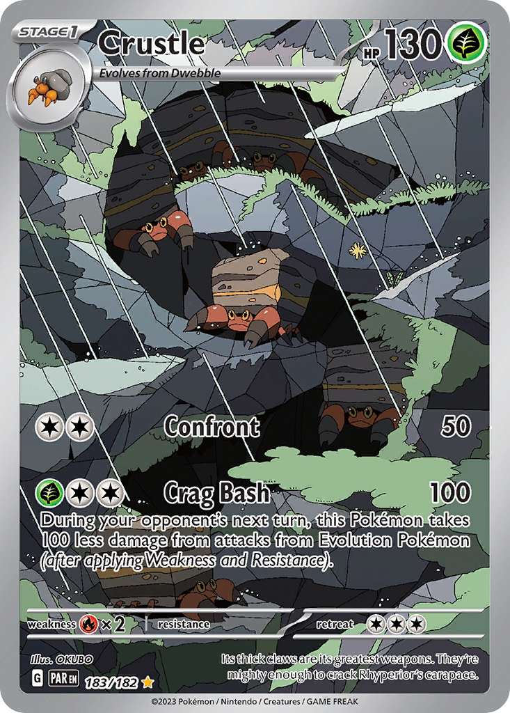 Crustle - Paradox Rift - 183/182 - Holofoil
