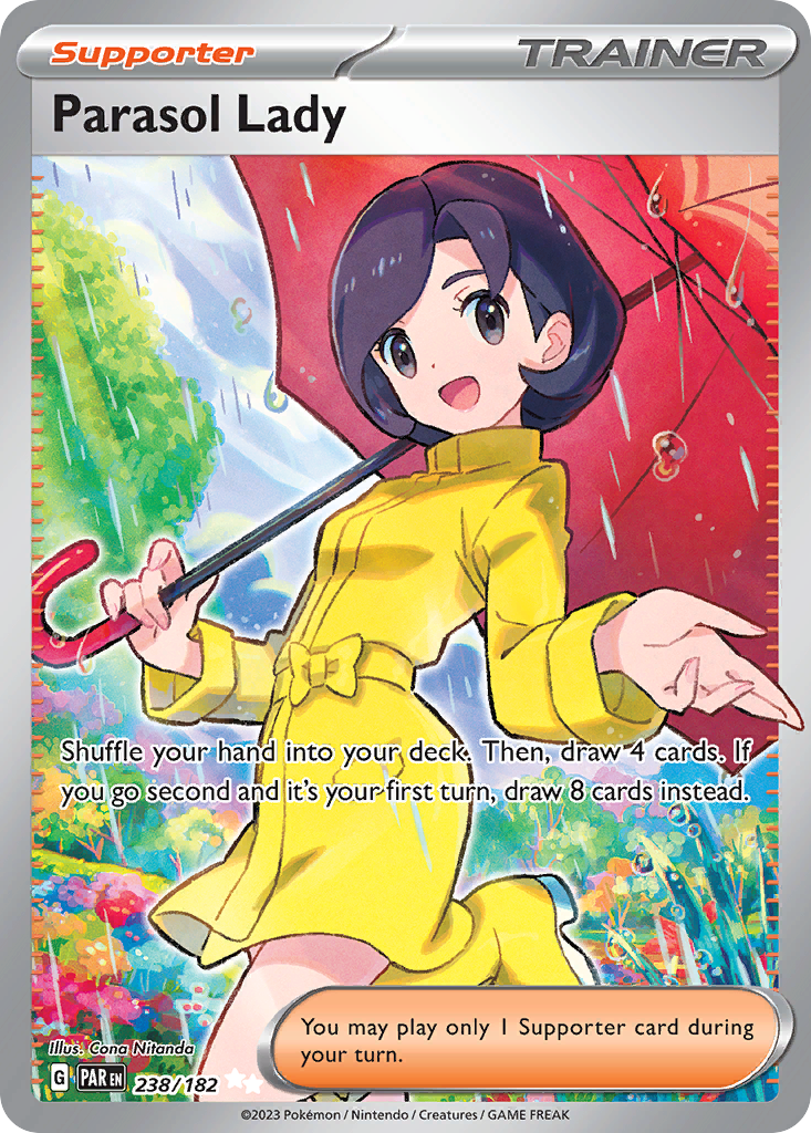 Parasol Lady - Paradox Rift - 238/182 - Holofoil