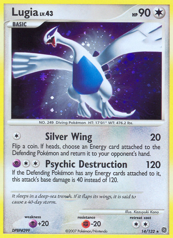 Lugia - Secret Wonders - 14/132 - Holofoil