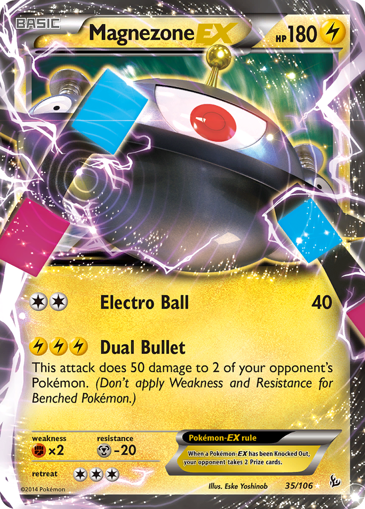 Magnezone-EX - Flashfire - 35/106 - Holofoil
