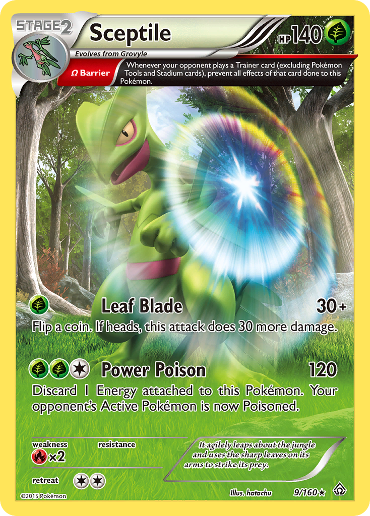 Sceptile - Primal Clash - 9/160 - Holofoil