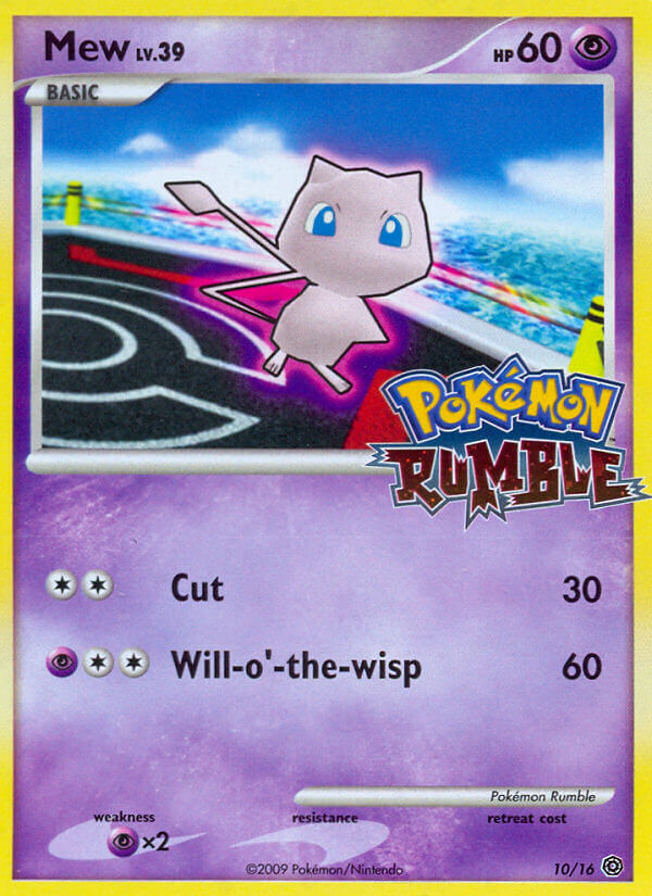 Mew - Pokémon Rumble - 10/16