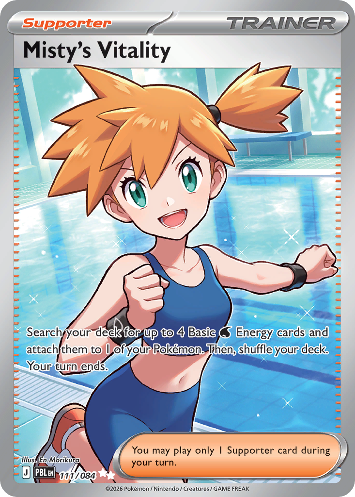 Misty's Vitality - Pitch Black - 111/084 - Holofoil