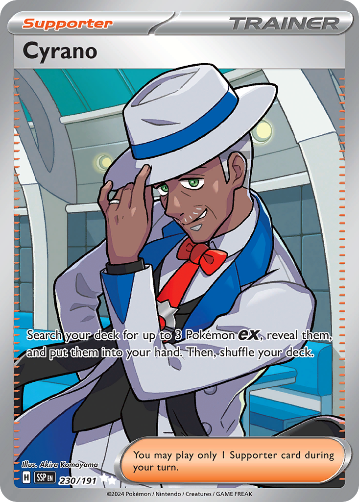 Cyrano - Surging Sparks - 230/191 - Holofoil