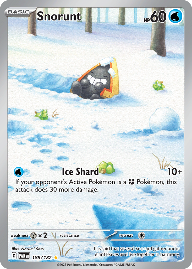 Snorunt - Paradox Rift - 188/182 - Holofoil