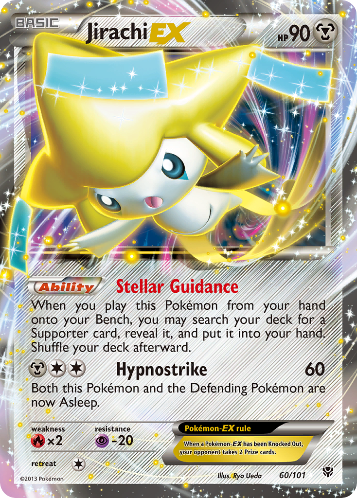 Jirachi-EX - Plasma Blast - 60/101 - Holofoil