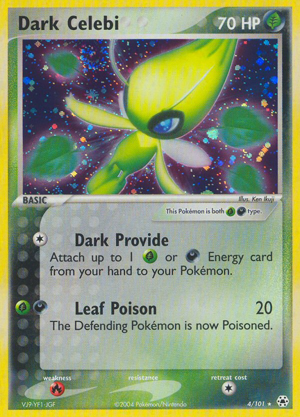 Dark Celebi - Hidden Legends - 4/101 - Holofoil