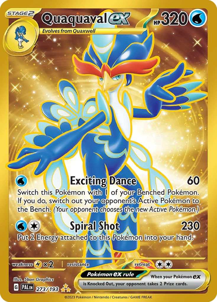 Quaquaval ex - Paldea Evolved - 273/193 - Holofoil