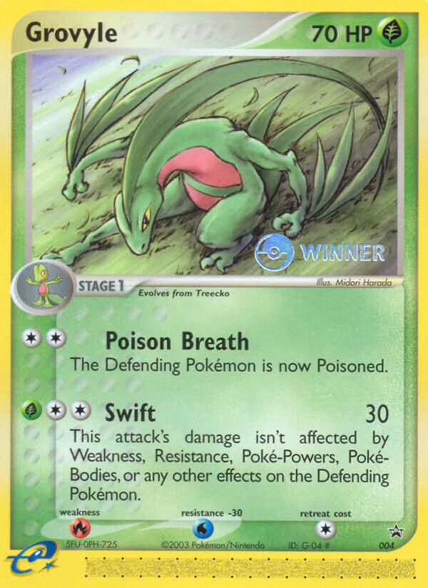Grovyle - Nintendo Black Star Promos - 004