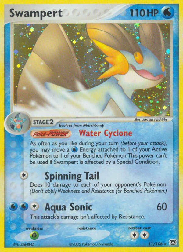 Swampert - Emerald - 11/106 - Holofoil