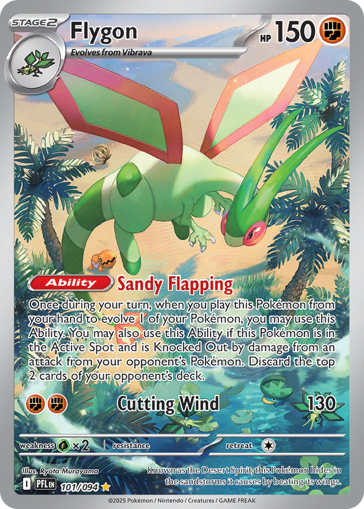 Flygon - Phantasmal Flames - 101/094 - Holofoil