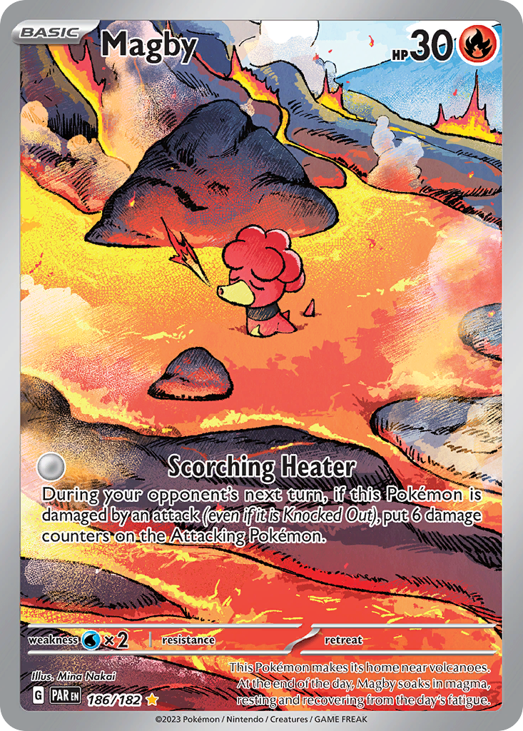 Magby - Paradox Rift - 186/182 - Holofoil