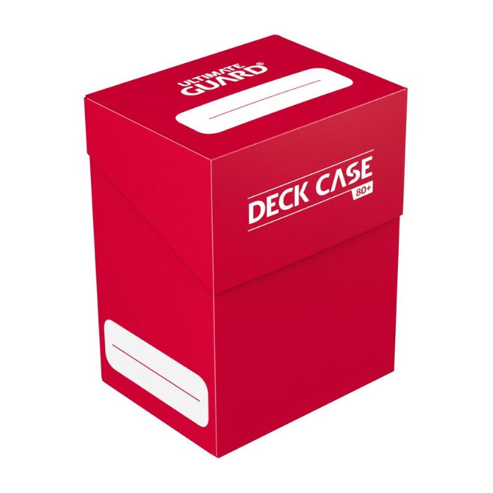 Ultimate Guard Deck Case 80+ Standard Size Red